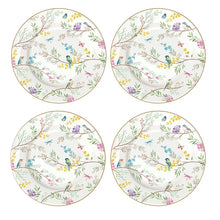 Učitajte sliku u preglednik galerije, EasyLife set 4 dezertna tanjira Birds Melody 19 cm u poklon kutiji
