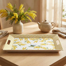 Učitajte sliku u preglednik galerije, Poslužavnik sa ručkama Mimosa 47x31 cm
