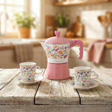 Učitajte sliku u preglednik galerije, Set 2 šolje i kuhalo Mon Amour u poklon kutiji
