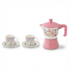 Učitajte sliku u preglednik galerije, Set 2 šolje i kuhalo Mon Amour u poklon kutiji

