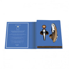 Učitajte sliku u preglednik galerije, Dvodijelni set za vino - otvarač i čep za boce u poklon kutiji
