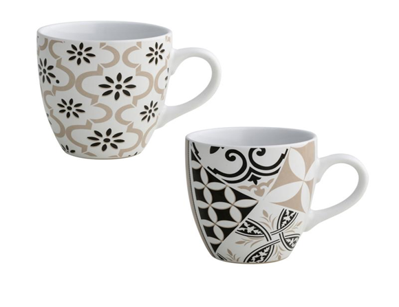 Set 2/1 šolje za čaj Alhambra 8,5x10h cm