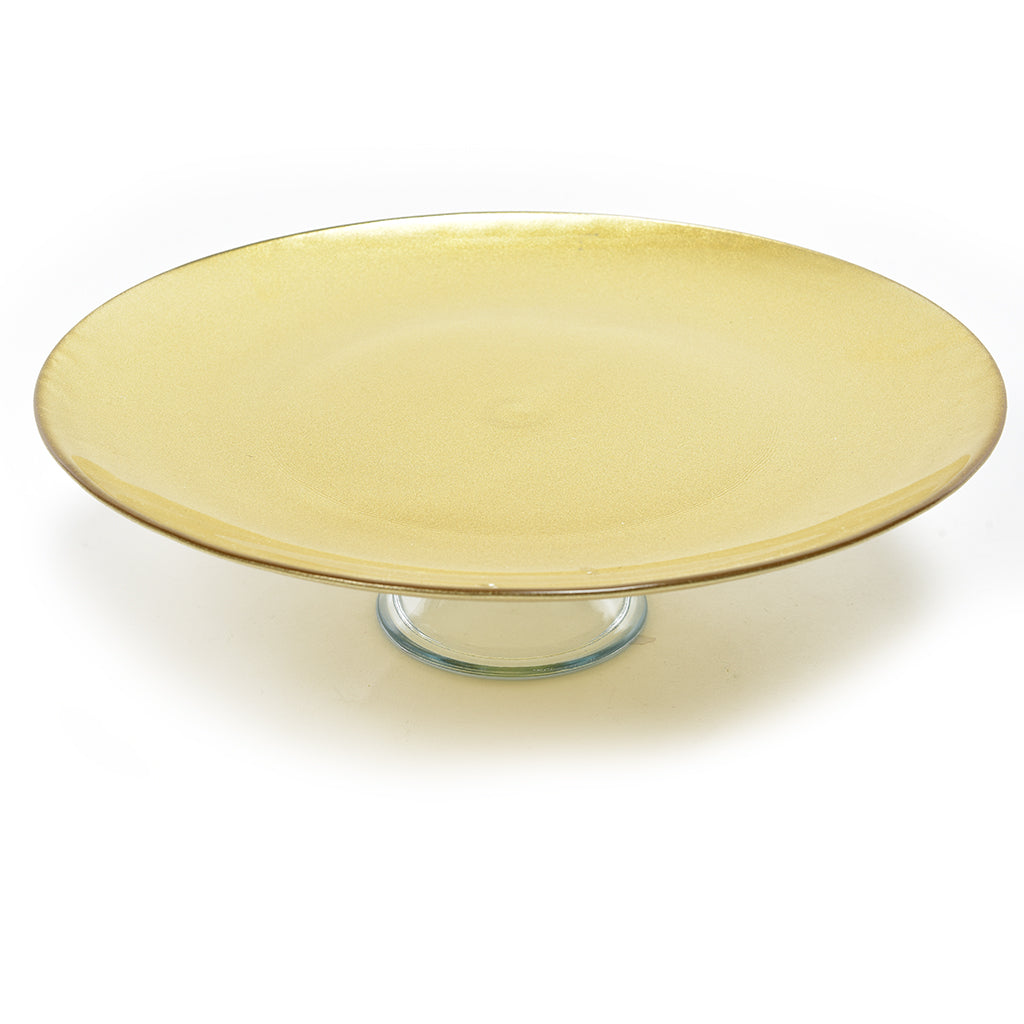 Dekorativna zdjela  Romantic zlatna 32x10h