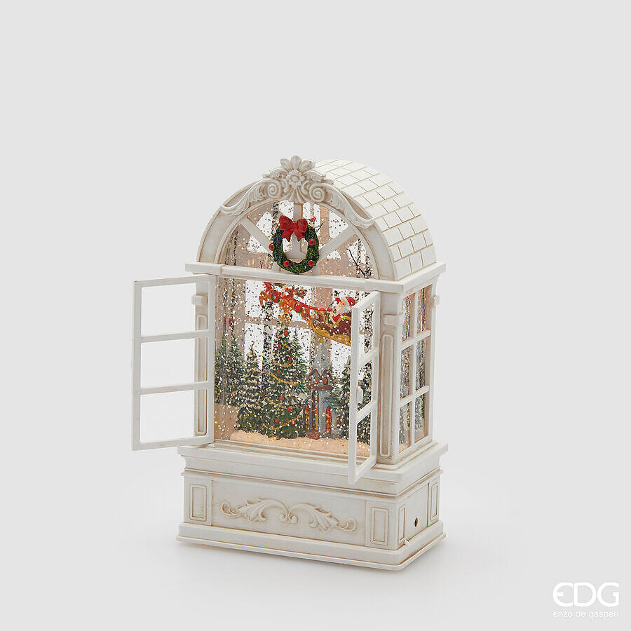 Figura prozor Led sa muzikom i pokretom 21h cm