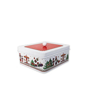 Učitajte sliku u preglednik galerije, Metalna kutija Orašar 18x16x9h cm
