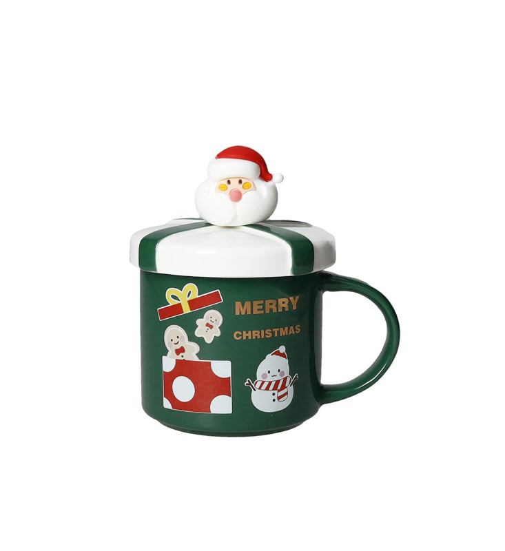 Šolja sa poklopcem Gold Father zelena