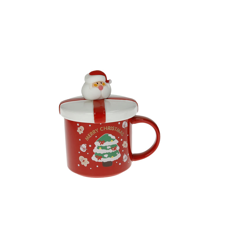 Šolja sa poklopcem Gold Father crvena