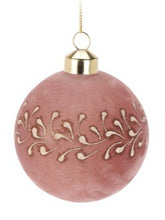 Učitajte sliku u preglednik galerije, Novogodišnja staklena kugla Velvet Gou 8 cm
