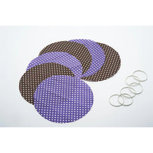 Učitajte sliku u preglednik galerije, Ukrasni poklopac za tegle 6/1 Violet / Brown
