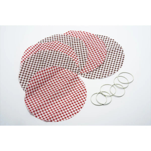 Ukrasni poklopac za tegle 6/1 Red / Brown