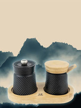 Učitajte sliku u preglednik galerije, Peugeot mlin za crni biber i posuda za so od lijevanog željeza Bali u poklon kutiji
