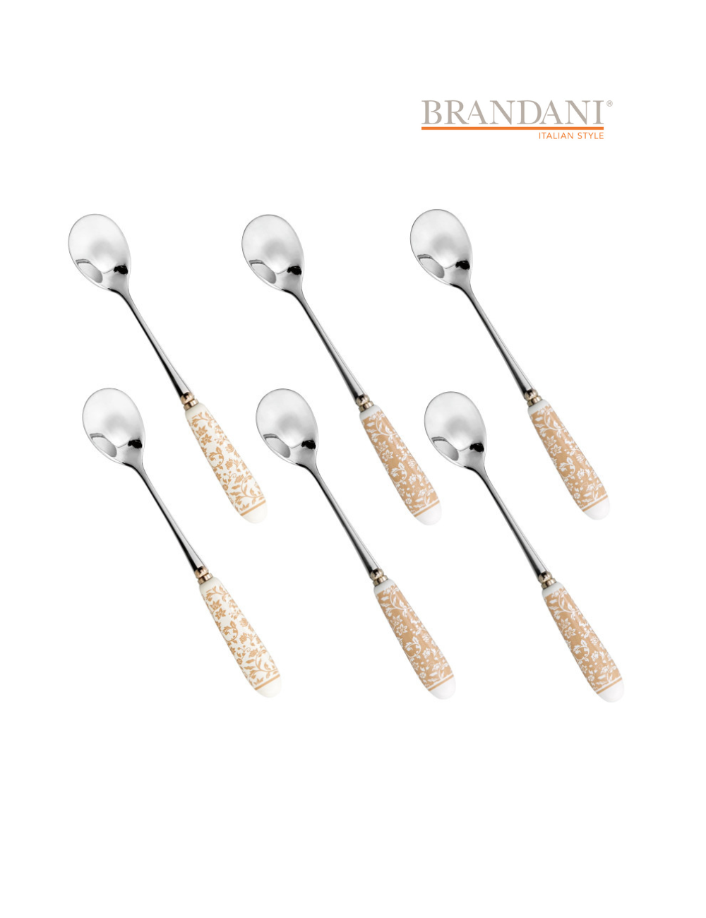 Set 6/1 male kašike Campo ai Fiori - Brandani