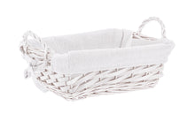 Učitajte sliku u preglednik galerije, Korpa sa dvije ručke Alesha bijela
