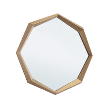 Učitajte sliku u preglednik galerije, Ogledalo Gursky zlatno 80x80 cm

