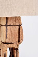 Učitajte sliku u preglednik galerije, Stona lampa Kleta bež 53h cm

