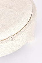 Učitajte sliku u preglednik galerije, Tabure / klub sto Talya okrugli bijeli Ø80 cm
