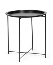 Učitajte sliku u preglednik galerije, Klub sto Hilmar Black 47x51h cm
