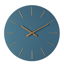 Učitajte sliku u preglednik galerije, Zidni sat Timeline plavi D60 cm
