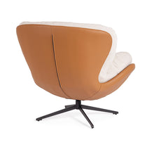 Učitajte sliku u preglednik galerije, Fotelja Adinda boja leda i kože
