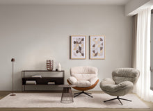 Učitajte sliku u preglednik galerije, Fotelja Adinda boja leda i kože
