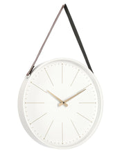 Učitajte sliku u preglednik galerije, Zidni sat Timely bijeli 40x66 cm
