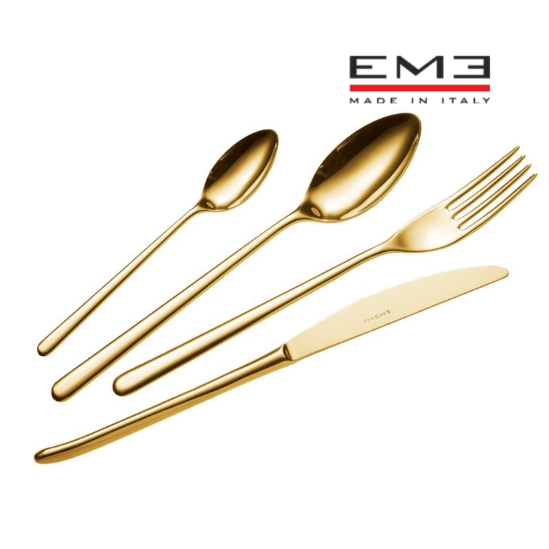 Escajg Venice Tin Gold EME za 6 osoba, 24 kom