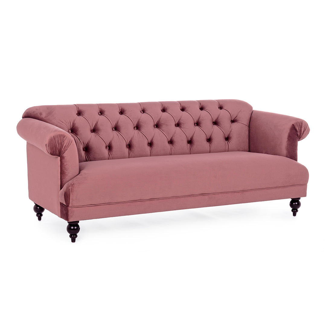 Sofa trosjed Blossom roza