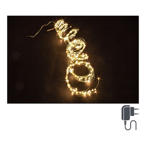 Grupa od 18 grana sa 360 mikroled lampica, na svakoj grani 20 lampica. Duzina grana je 2 m, a dužina kabla za struju je dodatnih 3 m. Lampice Lux imaju 8 funkcija i transformator, za unutrašnje i spoljšnje korištenje. Dimenzija: Materijal: Boja: