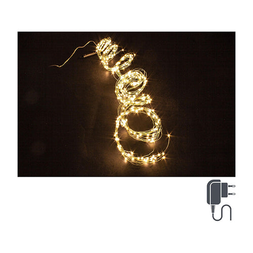 Grupa od 24 grane sa 720 mikroled lampica, na svakoj grani 30 lampica. Duzina grana je 2 m, a dužina kabla za struju je dodatnih 3 m. Lampice Lux maju 8 funkcija i transformator, za unutrašnje i spoljšnje korištenje. Dimenzija: Materijal: Boja: