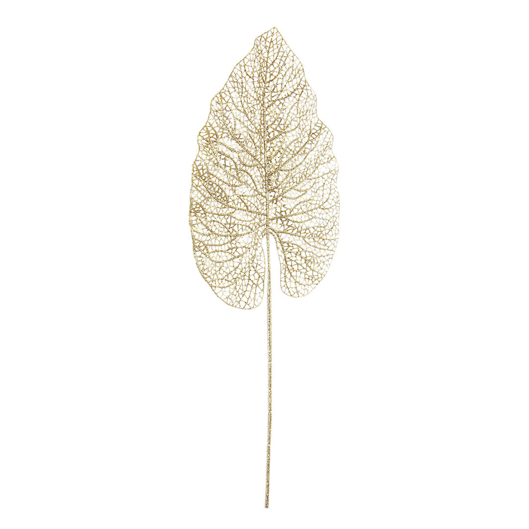 Grana list srce zlatno 62h cm