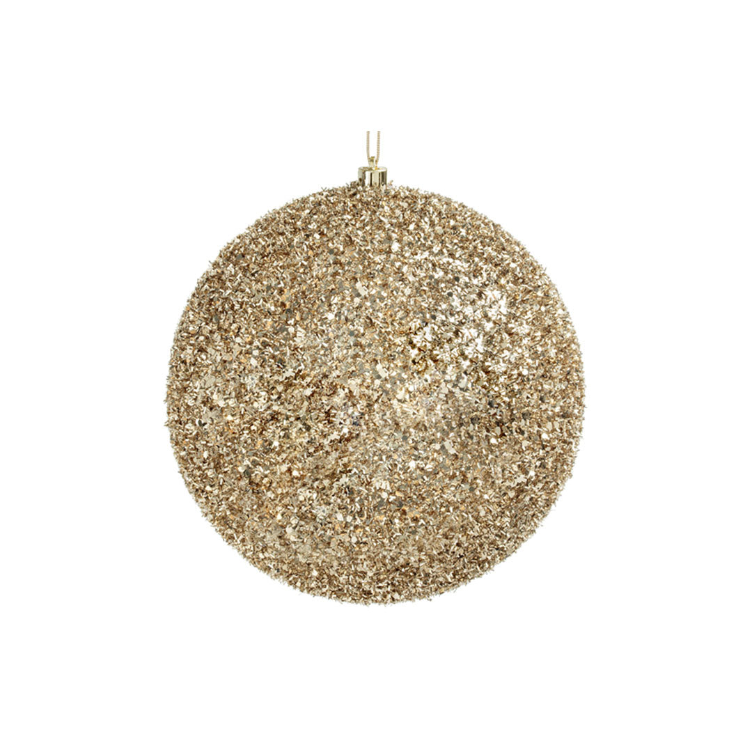 Novogodišnja kugla Angelica zlatna 20 cm