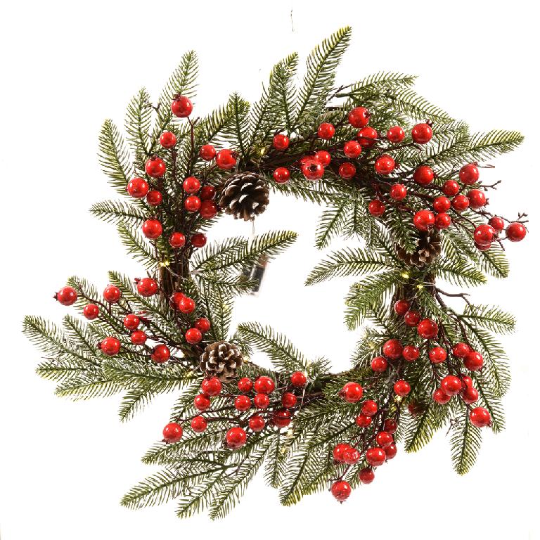 Novogodišnji vijenac sa lampicama 60 cm