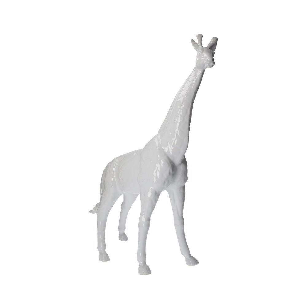 Figura žirafa bijela 45x20x67
